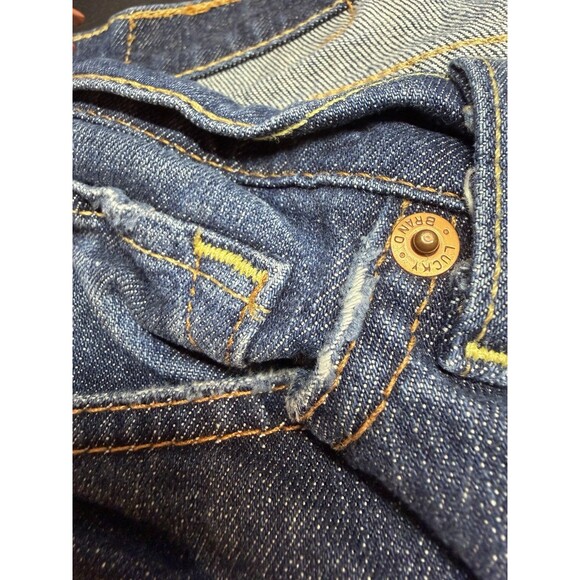 Lucky Brand Zoe Low Rise Straight Leg Jeans Size 6 - Picture 14 of 14